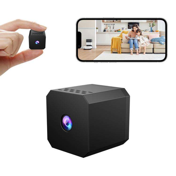 F1 1080P WiFi Mini Camera Supports Infrared Night(Black)