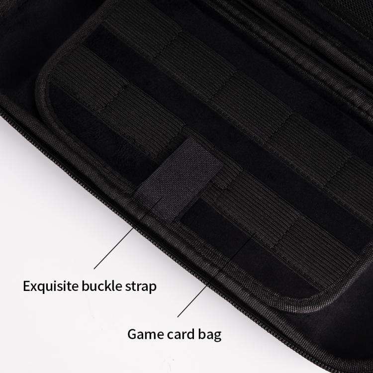 For Nintendo Switch 2 Mecha Shockproof Portable Storage Bag(Black)
