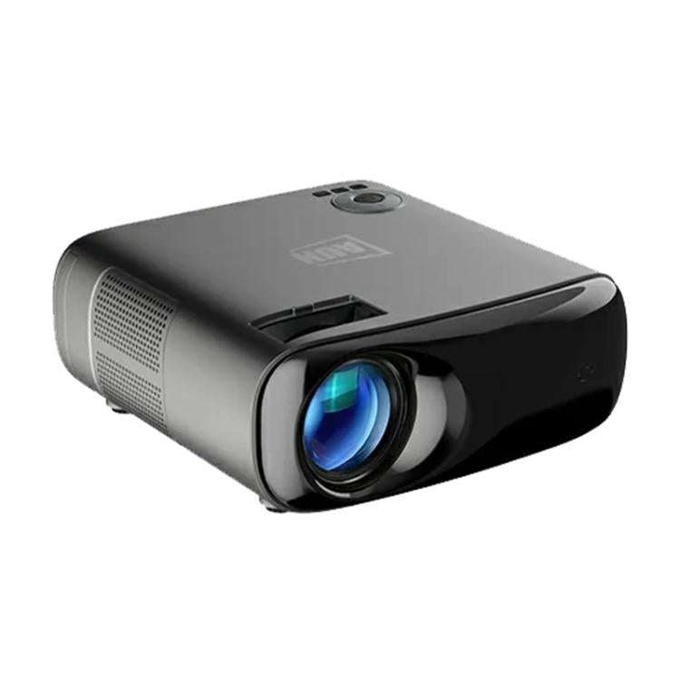 AUN AKEY9S 1080P 1000ANSI Autofocus WIFI Display Smart Projector, UK Plug(Black)