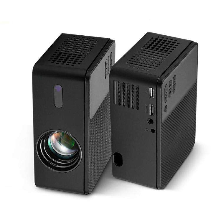 AUN A32 Pro 1280x720P 300ANSI Android 13 WIFI Display Smart Projector, US Plug(Black)