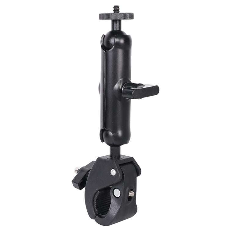 Universal Action Camera Bicycle Handlebar Clamp, Size:M 20cm(Black)