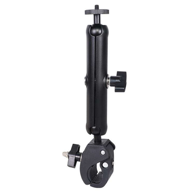 Universal Action Camera Bicycle Handlebar Clamp, Size:L 24cm(Black)