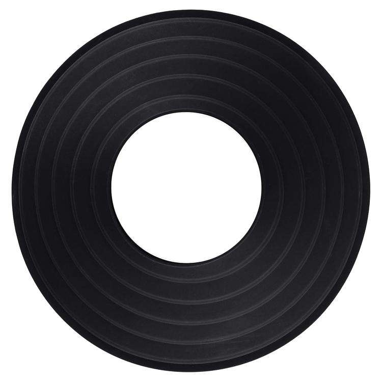 Universal Silicone Lens Hood, Size:50-70mm(Black)