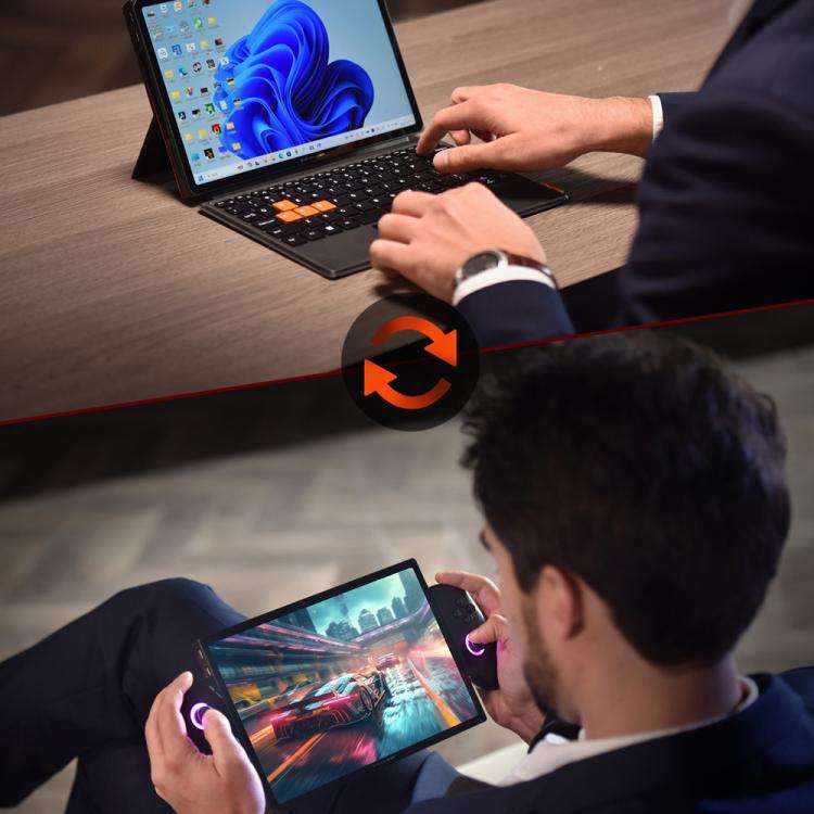 ONE-NETBOOK OneXPlayer X1 Pro 10.95 inch Handheld Game Console, 64GB+4TB, Windows 11 AMD Ryzen AI...