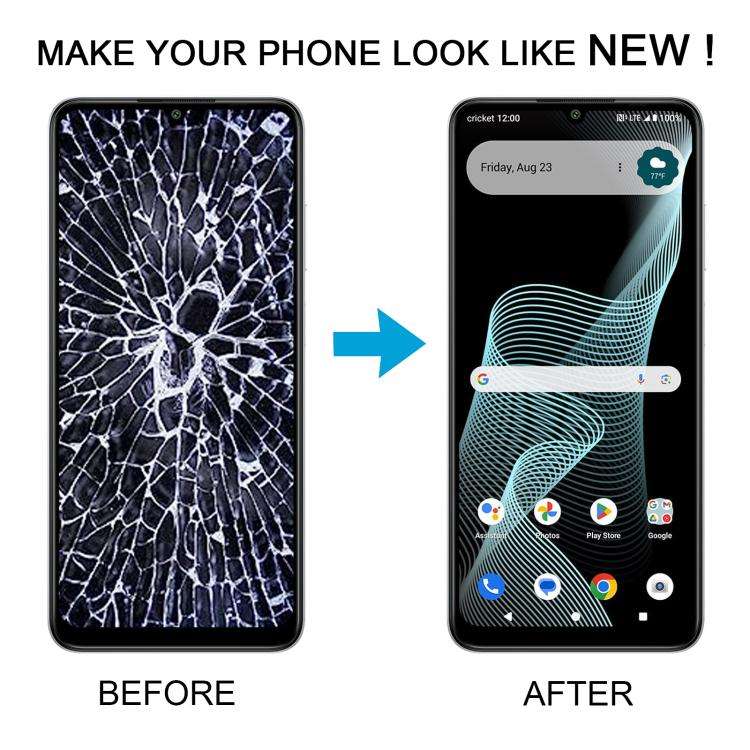 For Cricket Icon 6 SL219C LCD Screen with Digitizer Full Assembly