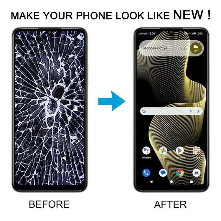 For Cricket Outlast 5G 2024 LCD Screen with Digitizer Full Assembly