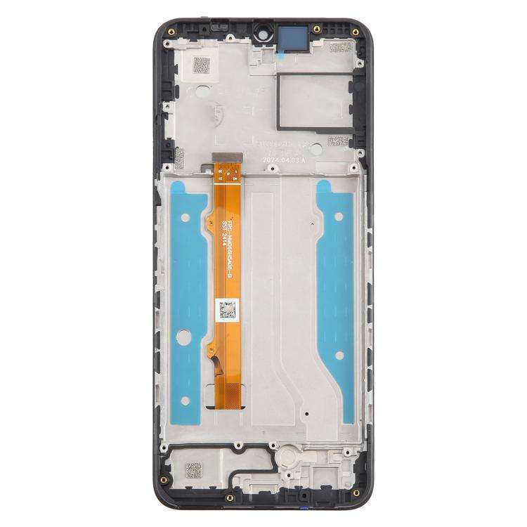 For Boost Summit 5G 2024 SN339D-SMT LCD Screen Digitizer Full Assembly with Frame(Black)