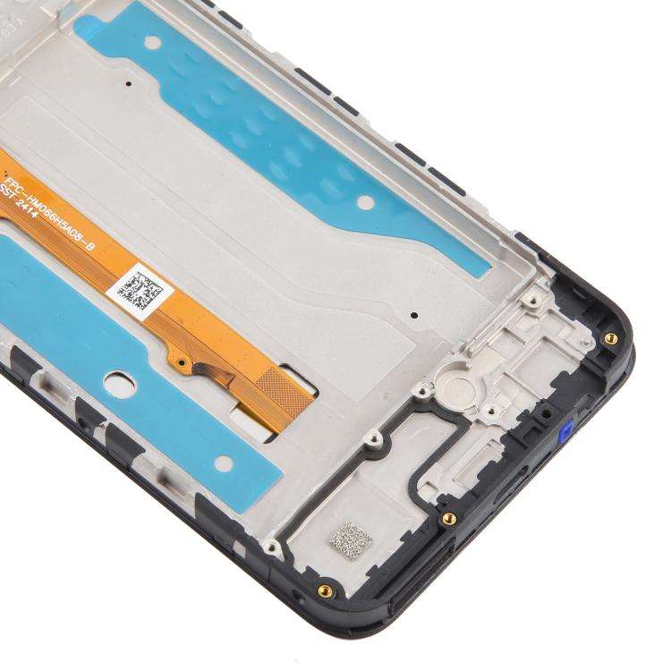 For Boost Summit 5G 2024 SN339D-SMT LCD Screen Digitizer Full Assembly with Frame(Black)