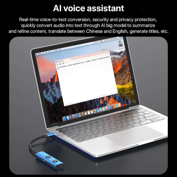 YCE V297A 7 in 1 USB-C / Type-C HUB Adapter AI Docking Station Support 8K Output(Blue)