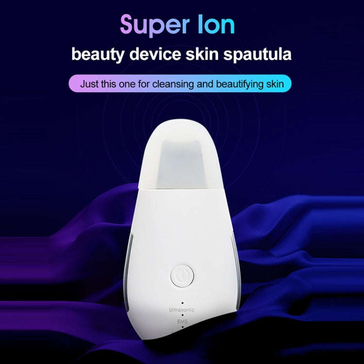 YJK028 3.7V 250mAh Second Generation Ultrasonic Ion Cleansing Instrument(White)