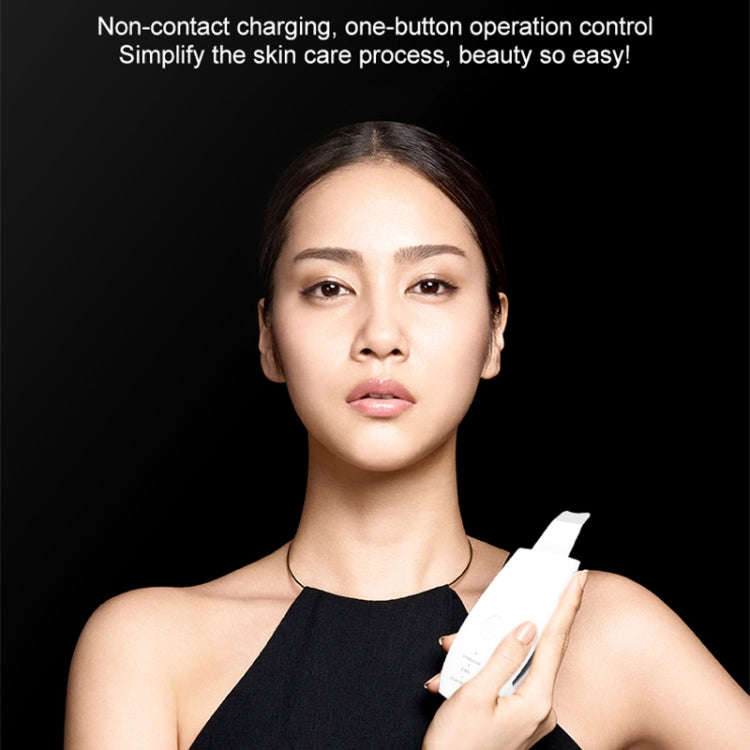 YJK028 3.7V 250mAh Second Generation Ultrasonic Ion Cleansing Instrument(White)