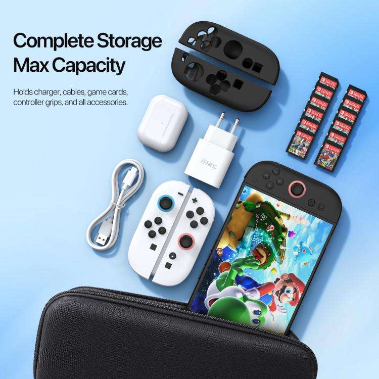For Nintendo Switch 2 DUX DUCIS Game Console EVA Portable Storage Bag(Black)