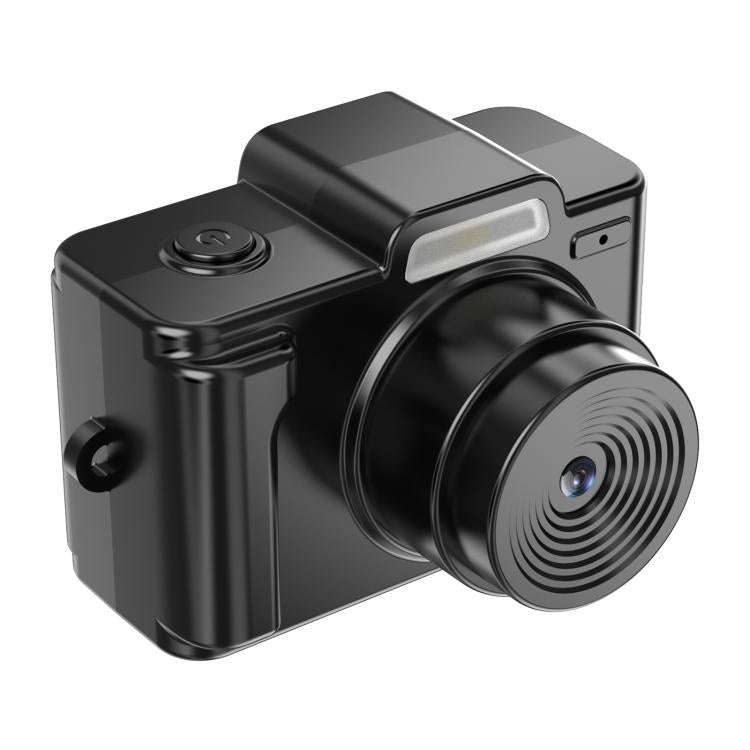 E9 1080P HD Portable Campus Mini Camera Supports 128GB TF Card(Black)
