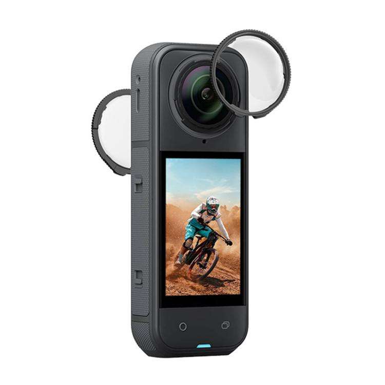 For insta360 X5 Rotating Anti-Scratch Lens Film(Glass Protection Lens)