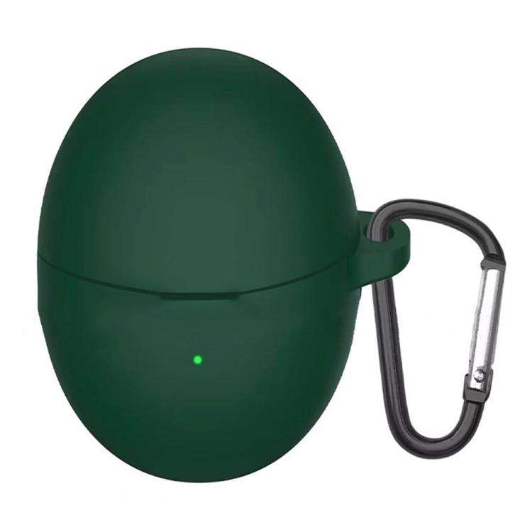 For Huawei FreeBuds 6 One-piece Wireless Earphone Silicone Protective Case(Dark Green)