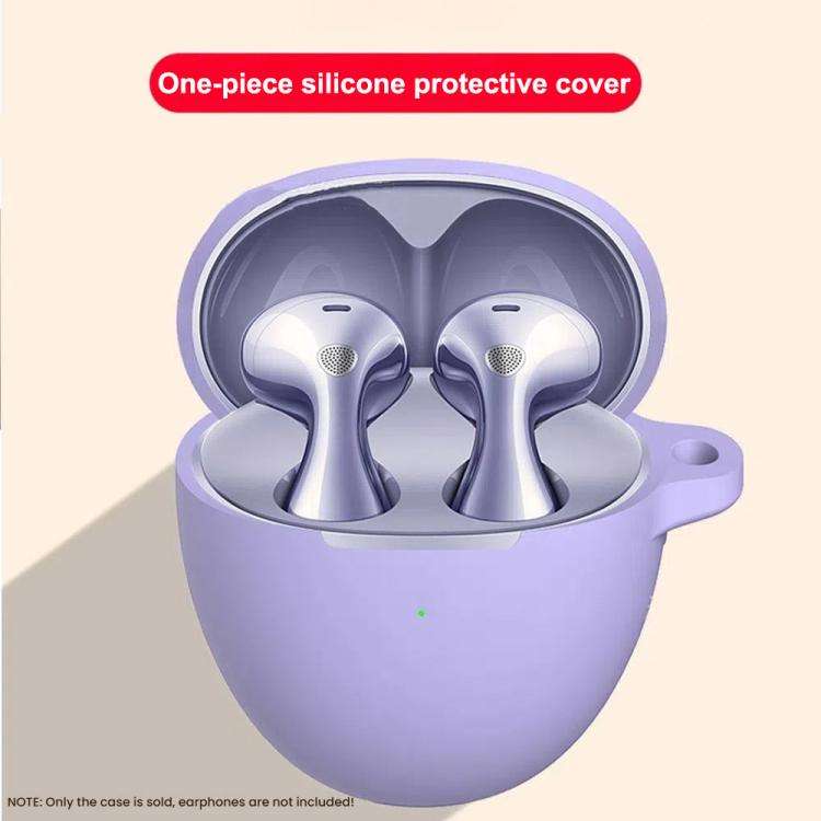 For Huawei FreeBuds 6 One-piece Wireless Earphone Silicone Protective Case(Sky Blue)