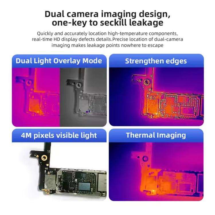 QianLi L256 iStele Dual-spectral Thermal Camera Short Circuit Thermometer