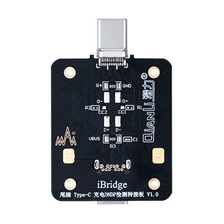 QianLi iBridge Tail Plug Charging DNDP Detection Epitaxial Board, Model:Type-C