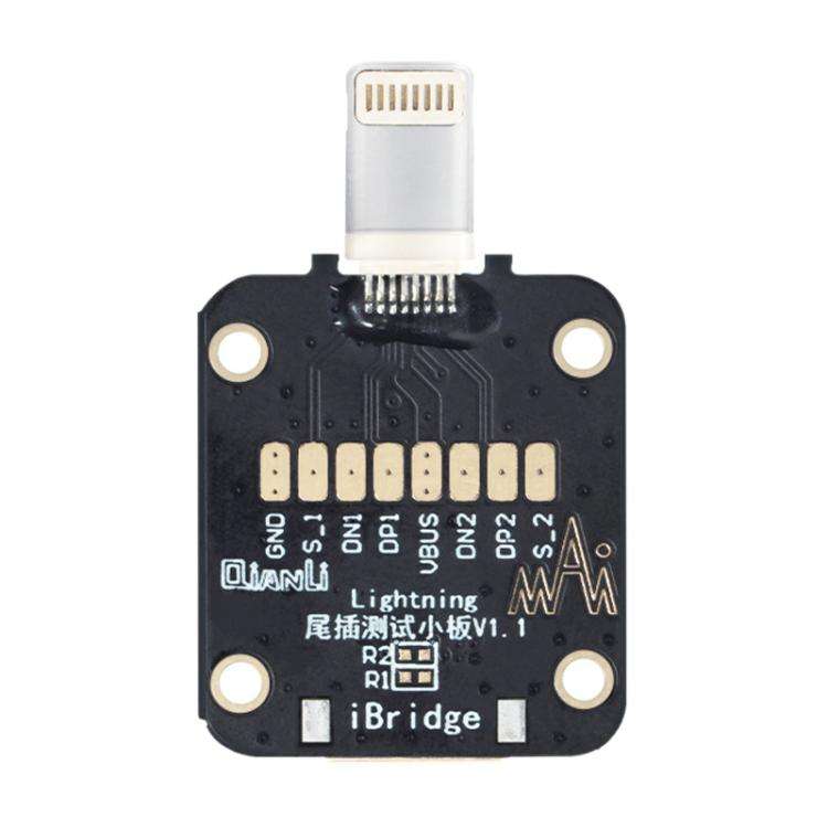 QianLi iBridge Tail Plug Charging DNDP Detection Epitaxial Board, Model:8 Pin