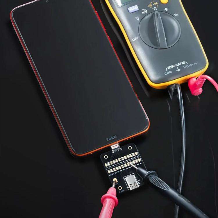 QianLi iBridge Tail Plug Charging DNDP Detection Epitaxial Board, Model:8 Pin