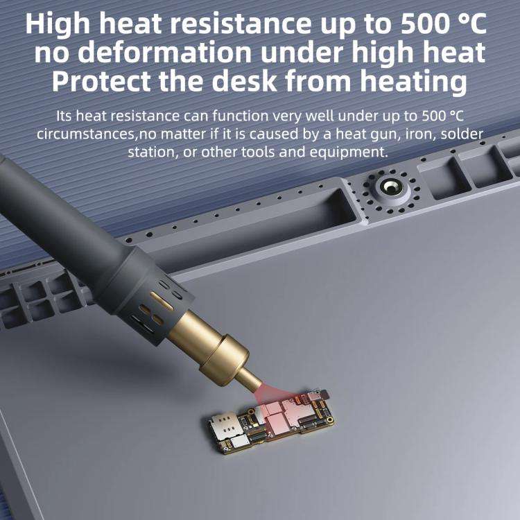 Mega-Idea B440 Desktop Insulation Heat-Resistant Silicone Pad