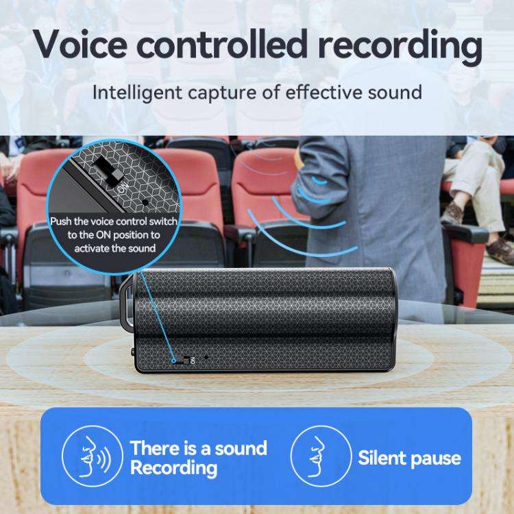 JNN Q70P OLED Display Magnetic Noise Reduction Voice Recording Pen Support APP Control, Memory:64...