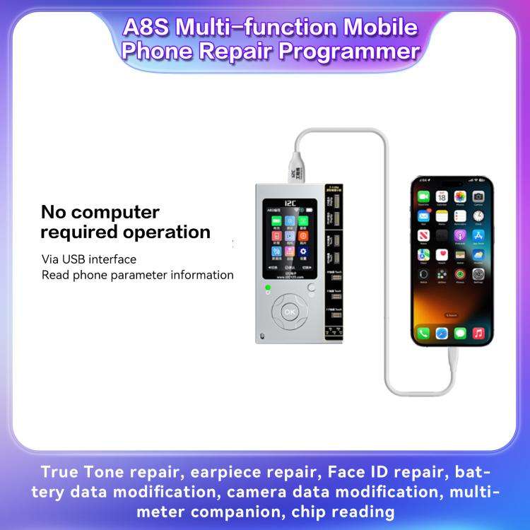 i2C A8S Multi-function Phone Repair Programmer, Model:Host+12-15 Plus True Tone Board