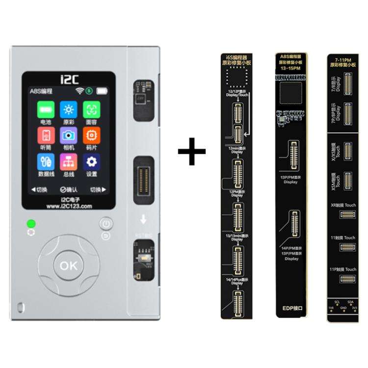 i2C A8S Multi-function Phone Repair Programmer, Model:Host+7-15 Pro Max True Tone Board
