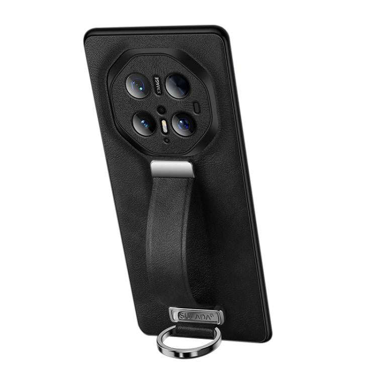 For Huawei Mate 70 RS Ultimate SULADA PC Hybrid Leather Texture Skin Feel Precise Hole Phone Case...