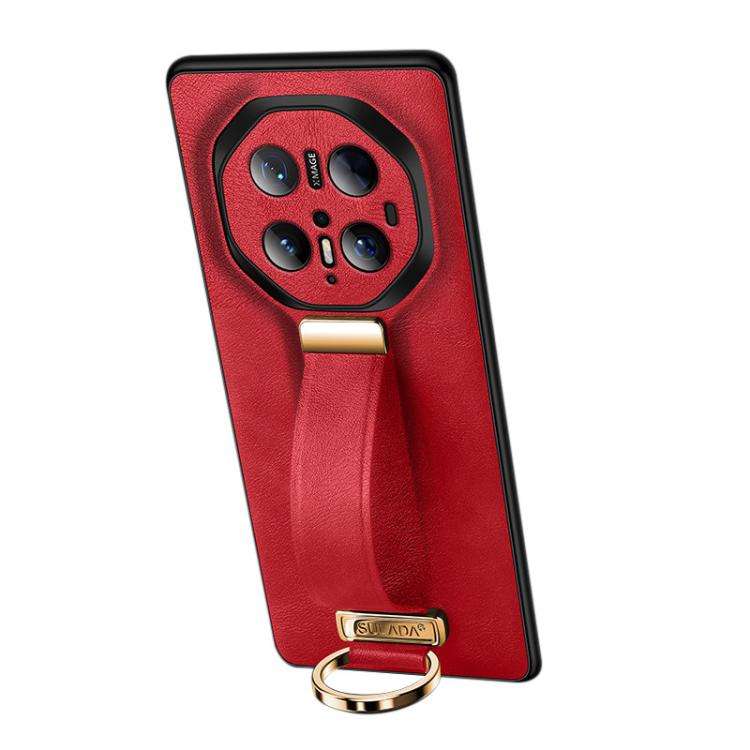 For Huawei Mate 70 RS Ultimate SULADA PC Hybrid Leather Texture Skin Feel Precise Hole Phone Case...