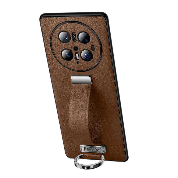 For Huawei Mate 70 Pro / Mate 70 Pro+ SULADA PC Hybrid Leather Texture Skin Feel Precise Hole Pho...