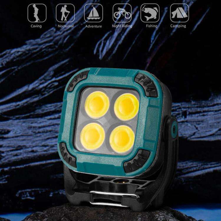 W8129-4 Mini Multi-function Work Light Outdoor Tent Camping Light(Blue)