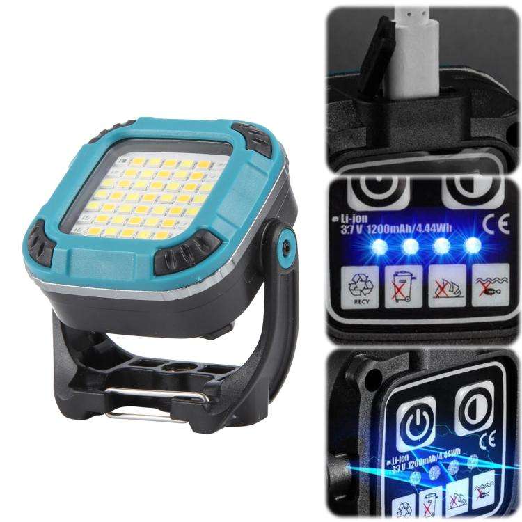 W8129-2 Mini Multi-function Work Light Outdoor Tent Camping Light(Blue)