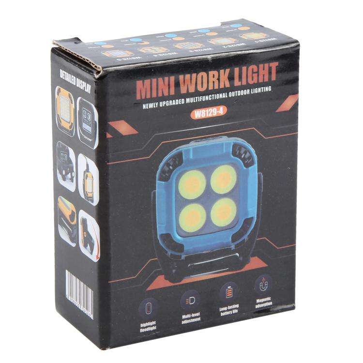 W8129-1 Mini Multi-function Work Light Outdoor Tent Camping Light(Blue)