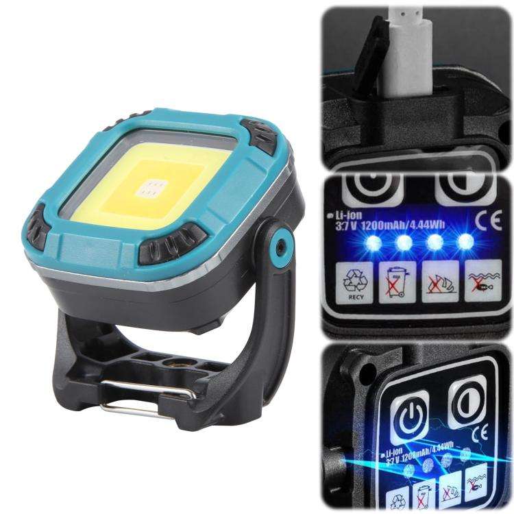 W8129-1 Mini Multi-function Work Light Outdoor Tent Camping Light(Blue)