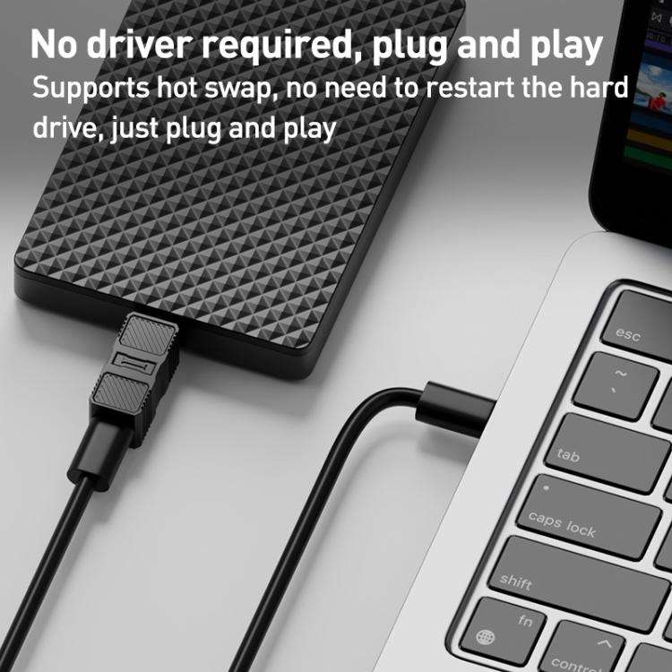 USB-B 3.0 Printer / Mobile Hard Drive / Computer Adapter, Model:USB-B Male to Type-C Female