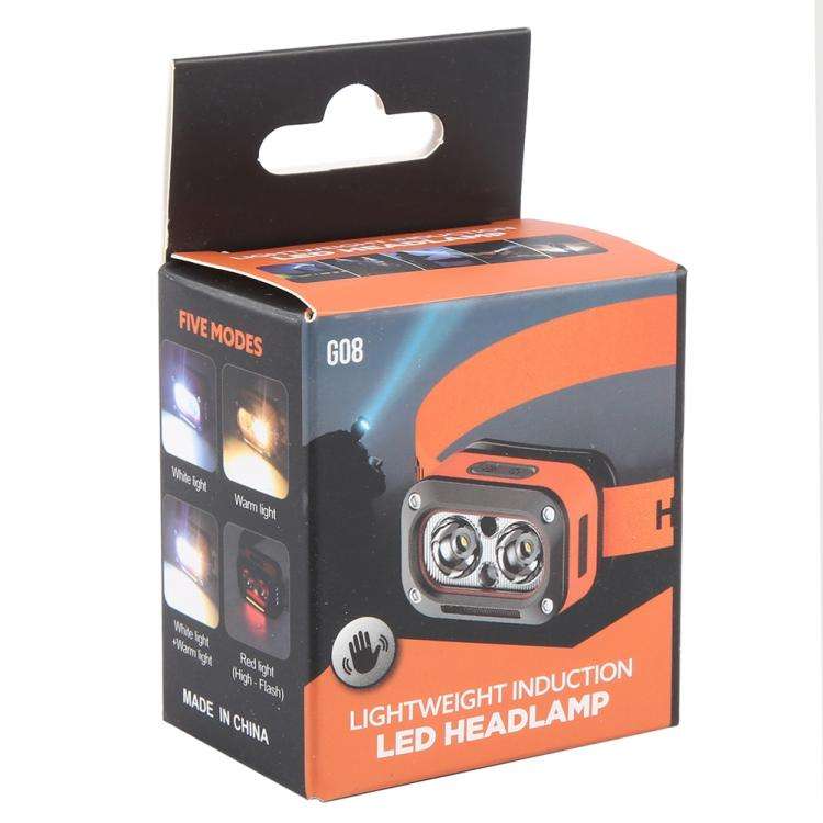 G8 Lightweight Induction LED Headlight(Orange)