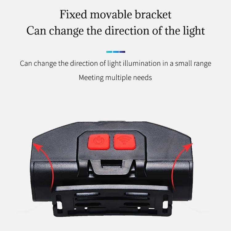 YY12 Outdoor Super Bright Infrared Sensor Headlight(Black)