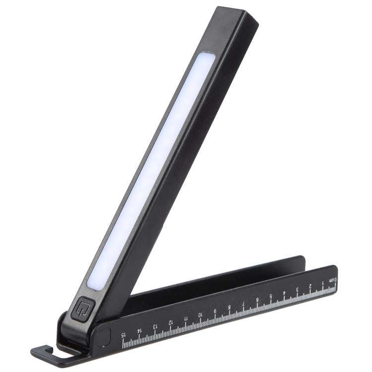 W09 Multifunctional Folding Pen Lamp LED Outdoor Work Flashlight(Black)
