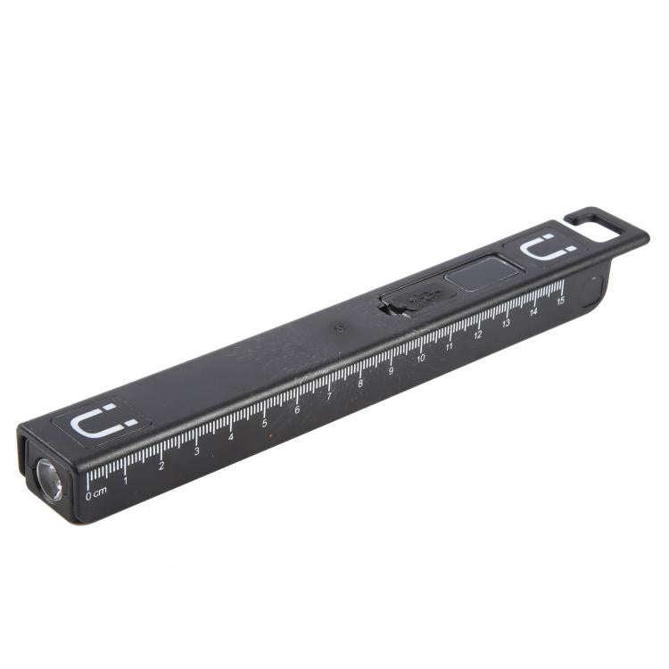 W09 Multifunctional Folding Pen Lamp LED Outdoor Work Flashlight(Black)