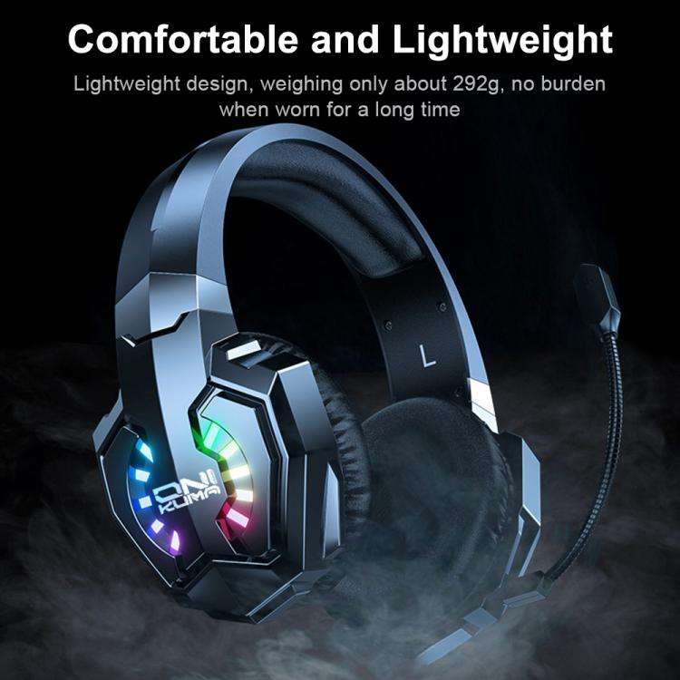 ONIKUMA B15 Tri-mode Bluetooth, 2.4G, Wired E-sports Game Headset(Black)