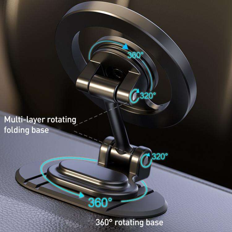 Car MagSafe Magnetic Adhesive Phone Holder(Black)