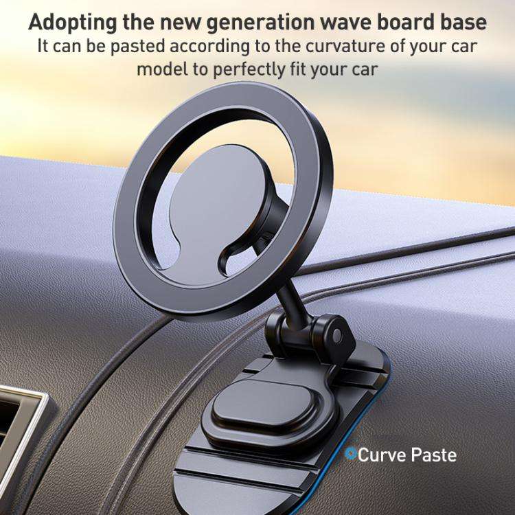 Car MagSafe Magnetic Adhesive Phone Holder(Black)