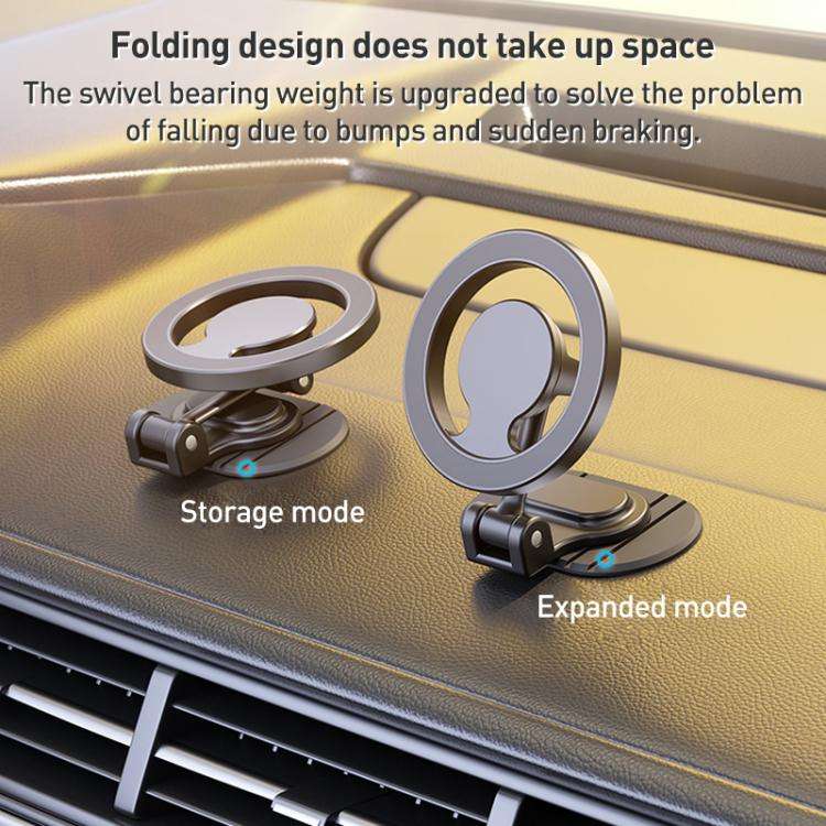 Car MagSafe Magnetic Adhesive Phone Holder(Black)