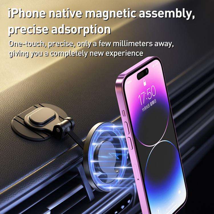 Car MagSafe Magnetic Adhesive Phone Holder(Black)