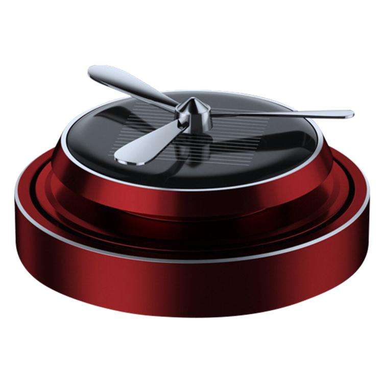 Car Solar Rotating Aromatherapy Base(Red)