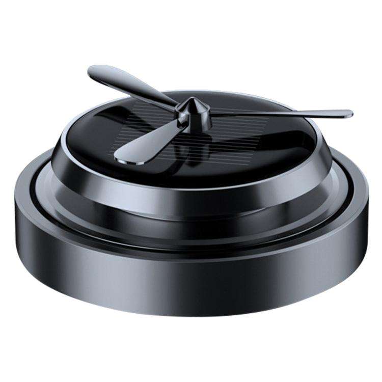 Car Solar Rotating Aromatherapy Base(Grey)