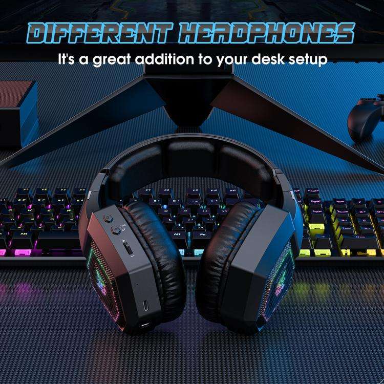 ONIKUMA GT806 Tri-mode Bluetooth 2.4G Wired E-sports Game Headset(Black)