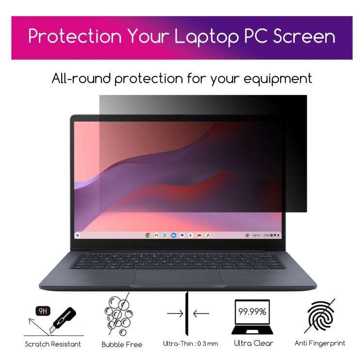 For ASUS Chromebook CX1405CKA 14 9H Anti-peeping Explosion-proof Tempered Glass Film