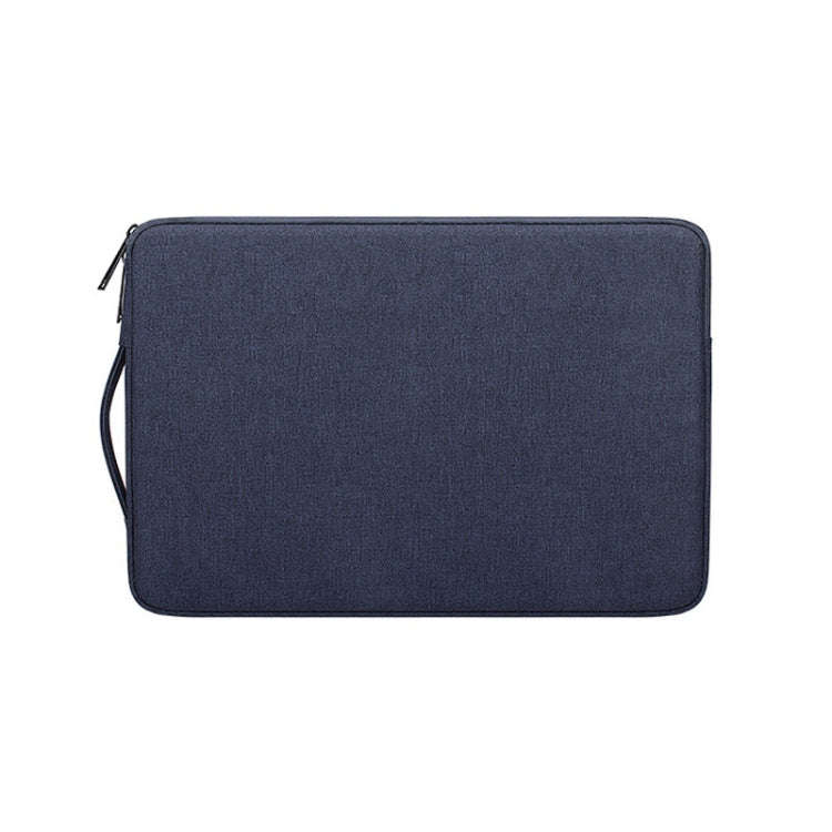 ND01D Felt Sleeve Protective Case Carrying Bag for 14.1 inch Laptop(Navy Blue)
